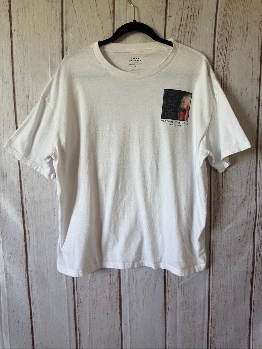 Urban Heritage Vincent van Gogh Self-Portrait Graphic T-
Shirt Size M